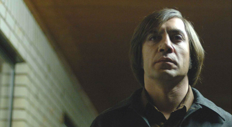 Javier Bardem in No Country For Old Men. Image: Wallpapers